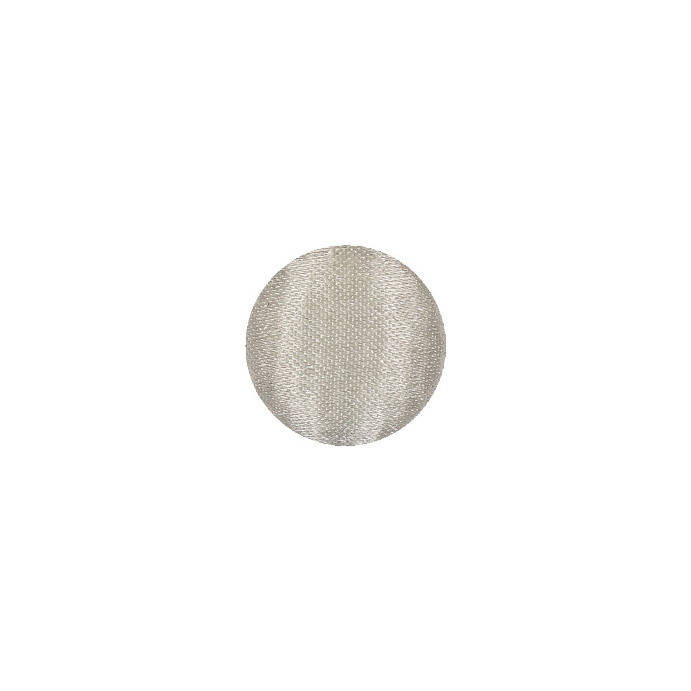 Mood Exclusive Antique White Silk Covered Button - 18L/11.5mm Mood Exclusive Antique White Silk Covered Button - 18L/11.5mm