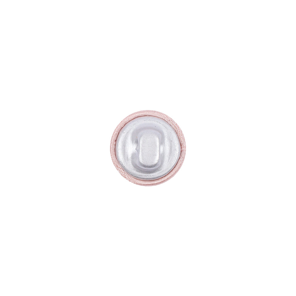 Mood Exclusive Veiled Rose Silk Covered Button - 16L/10mm Detail Mood Exclusive Veiled Rose Silk Covered Button - 16L/10mm Detail