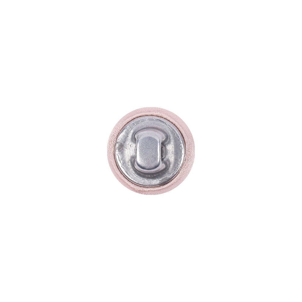 Mood Exclusive Veiled Rose Silk Covered Button - 18L/11.5mm Detail Mood Exclusive Veiled Rose Silk Covered Button - 18L/11.5mm Detail
