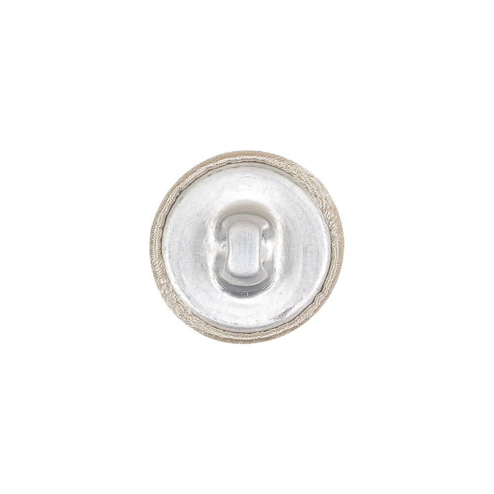 Mood Exclusive Ivory Silk Covered Button - 24L/15mm - Detail Mood Exclusive Ivory Silk Covered Button - 24L/15mm - Detail