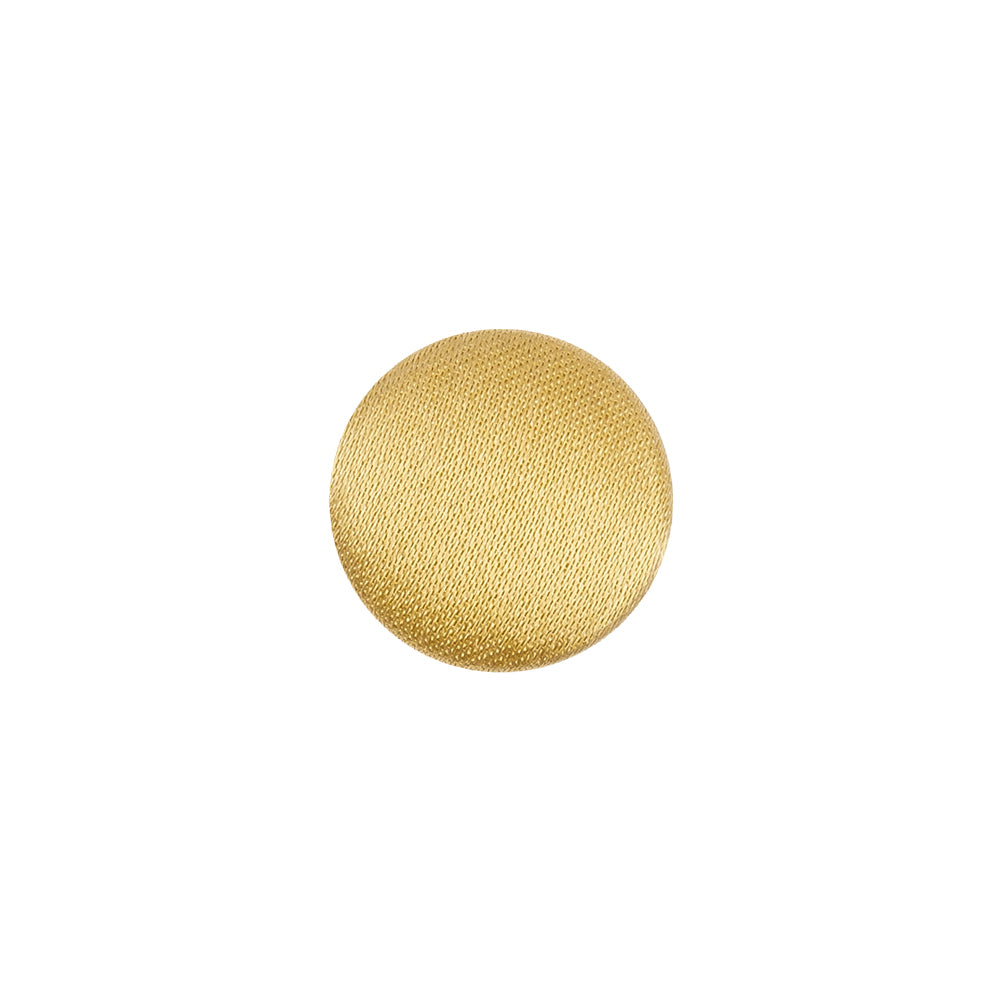 Mood Exclusive Gold Silk Covered Button - 20L/12.5mm Mood Exclusive Gold Silk Covered Button - 20L/12.5mm