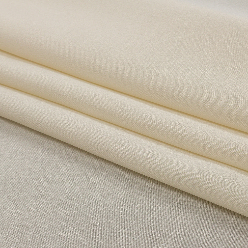 Silk Crepe de Chine - Ivory - Premium Collection Full Silk Crepe de Chine - Ivory - Premium Collection Full