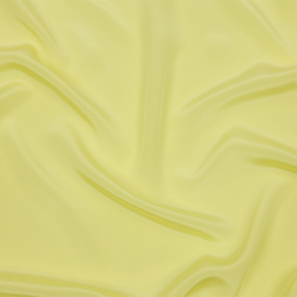 Silk Crepe de Chine - Sunny Lime - Premium Collection Silk Crepe de Chine - Sunny Lime - Premium Collection