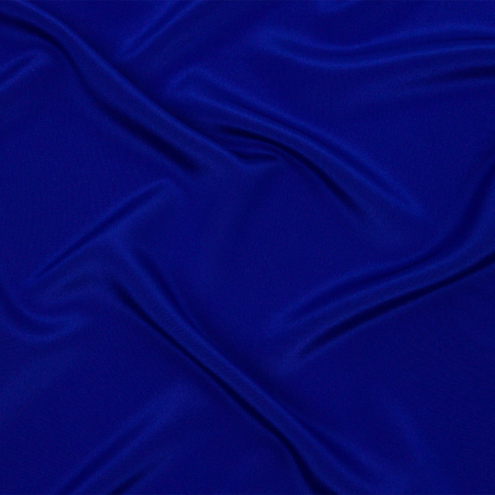 Silk Crepe de Chine - Mazarine Blue - Premium Collection Silk Crepe de Chine - Mazarine Blue - Premium Collection