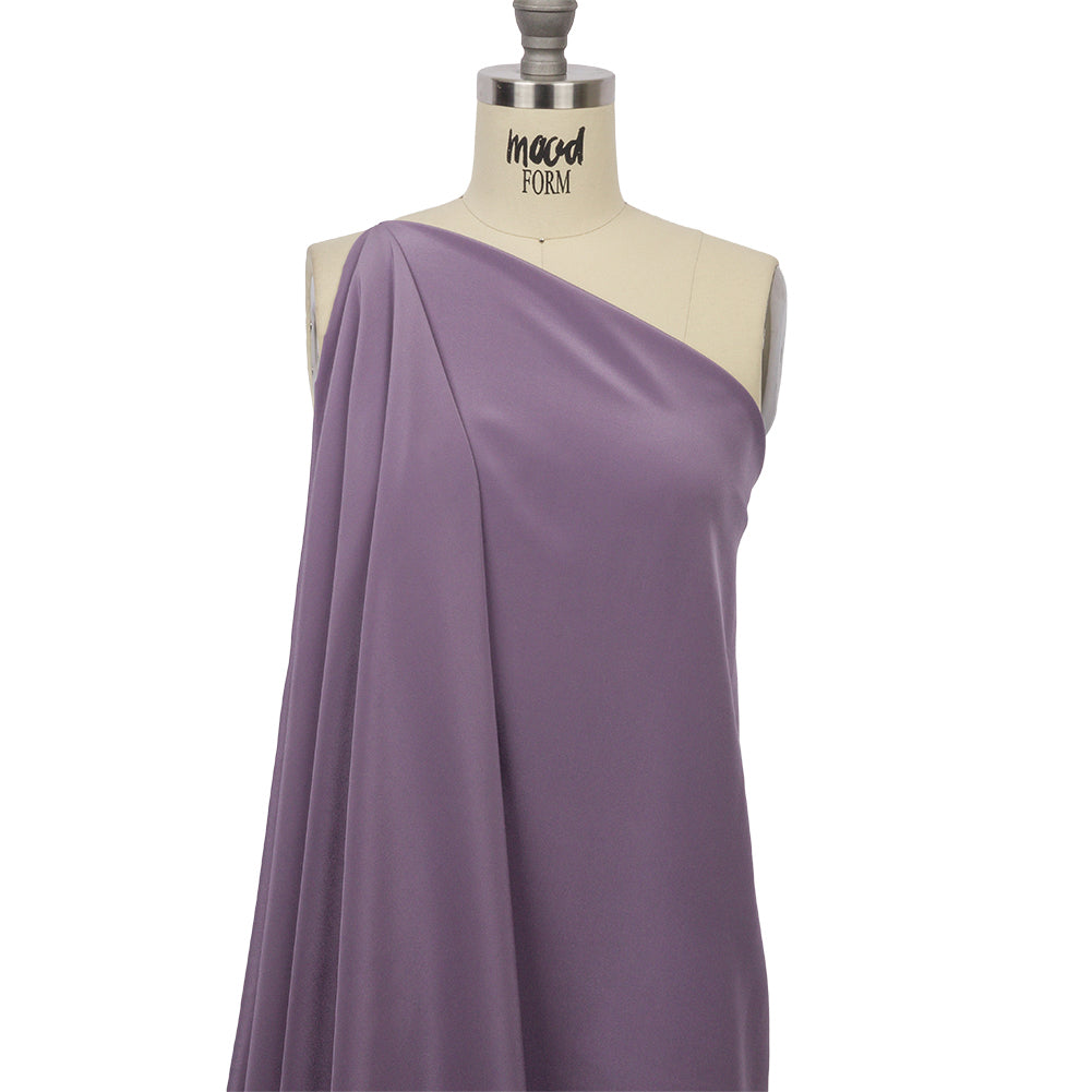 Silk Crepe de Chine - Dusk Mauve - Premium Collection - Drape Silk Crepe de Chine - Dusk Mauve - Premium Collection - Drape