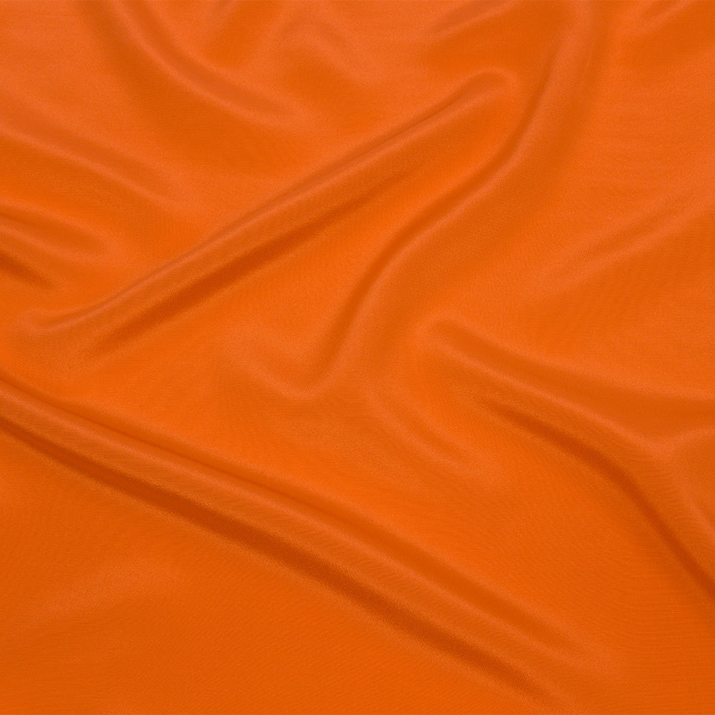 Silk Crepe de Chine - Burnt Orange - Premium Collection Silk Crepe de Chine - Burnt Orange - Premium Collection