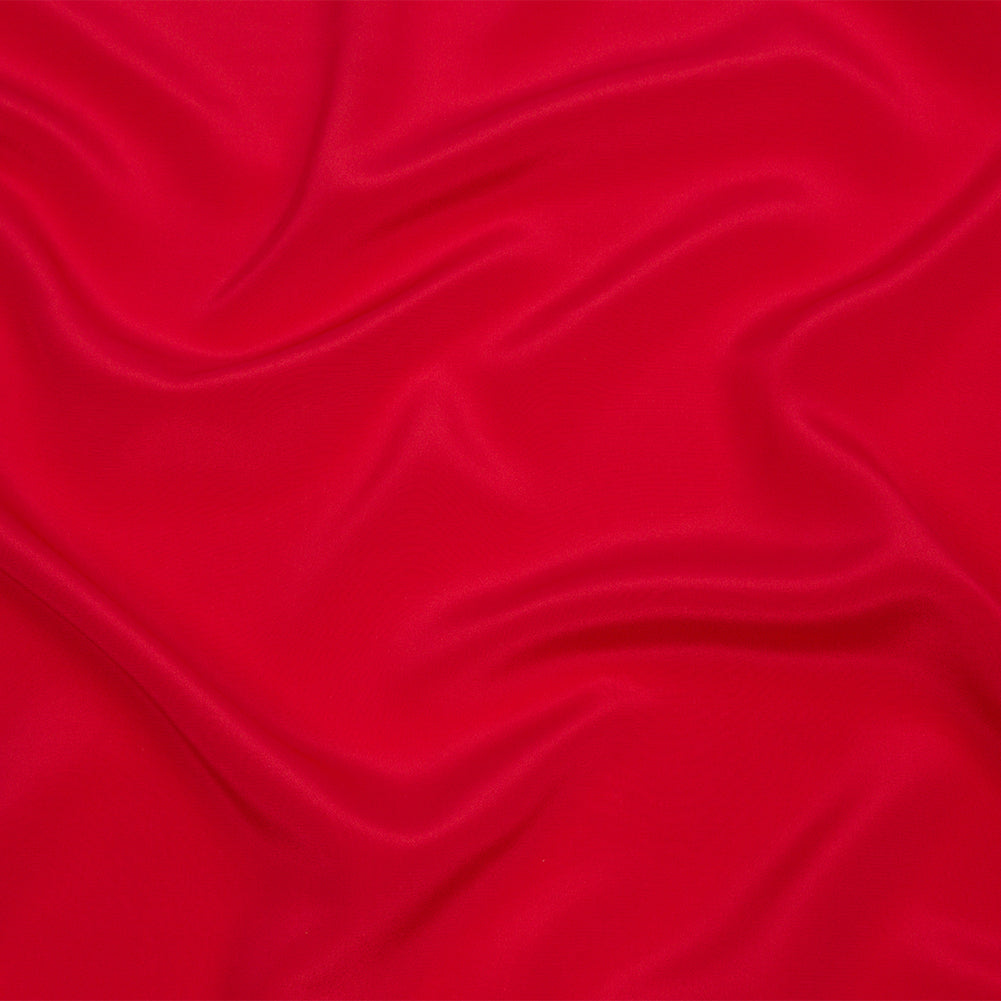 Silk Crepe de Chine - Red - Premium Collection Silk Crepe de Chine - Red - Premium Collection