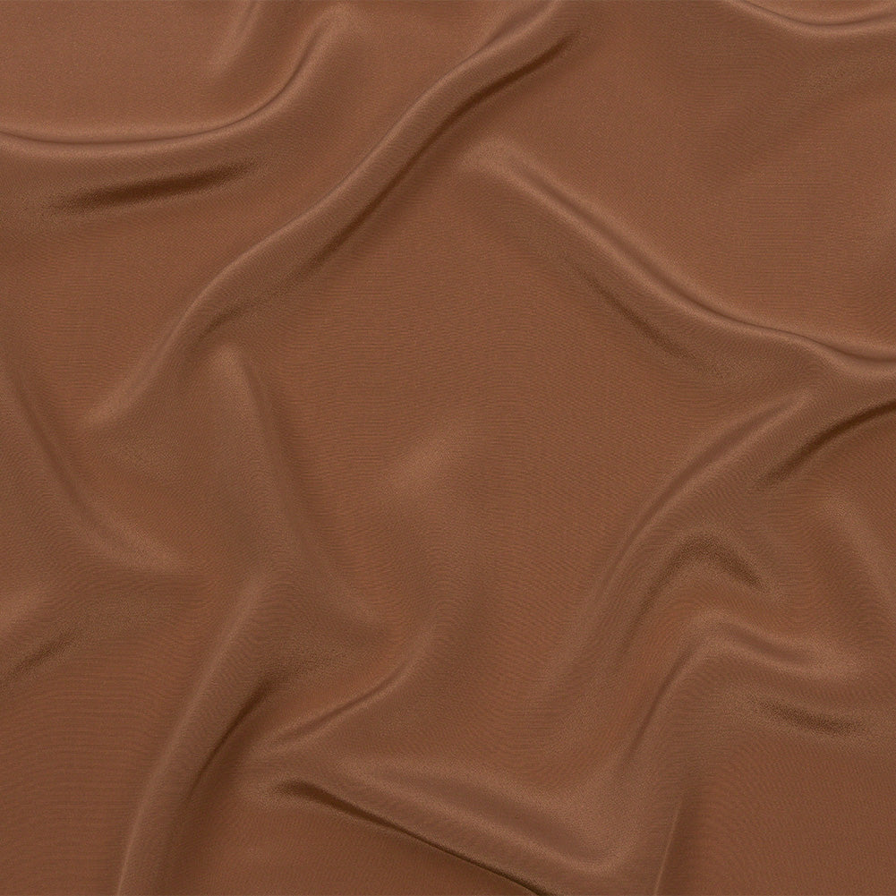 Silk Crepe de Chine - Light Brown - Premium Collection Silk Crepe de Chine - Light Brown - Premium Collection