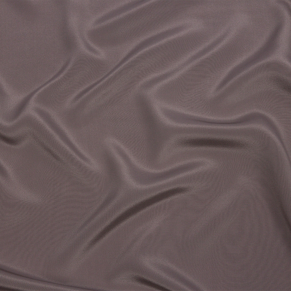 Silk Crepe de Chine - Dark Silver - Premium Collection Silk Crepe de Chine - Dark Silver - Premium Collection