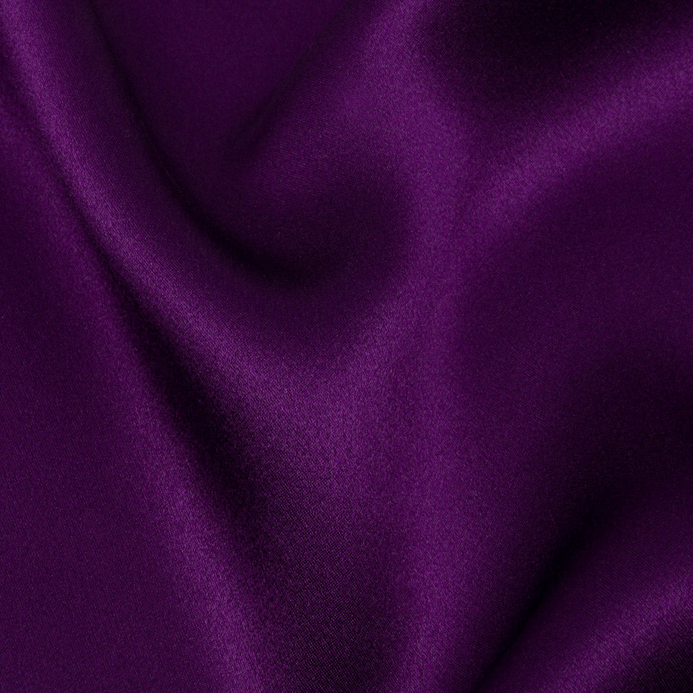 Stretch Silk Charmeuse - Majesty Purple - Premium Collection - Detail Stretch Silk Charmeuse - Majesty Purple - Premium Collection - Detail