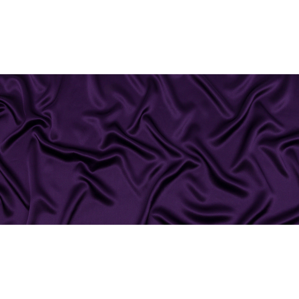 Stretch Silk Charmeuse - Grape - Premium Collection - Full Stretch Silk Charmeuse - Grape - Premium Collection - Full
