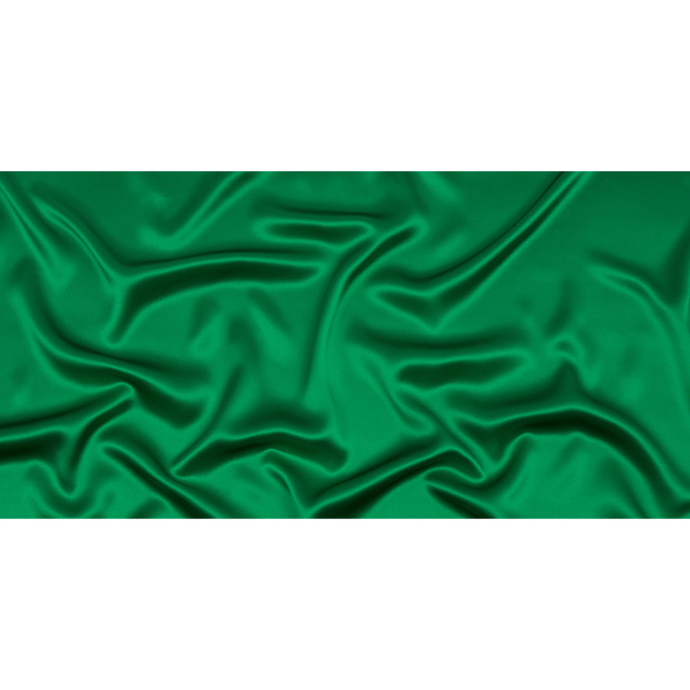Stretch Silk Charmeuse - Kelly Green - Premium Collection - Full Stretch Silk Charmeuse - Kelly Green - Premium Collection - Full