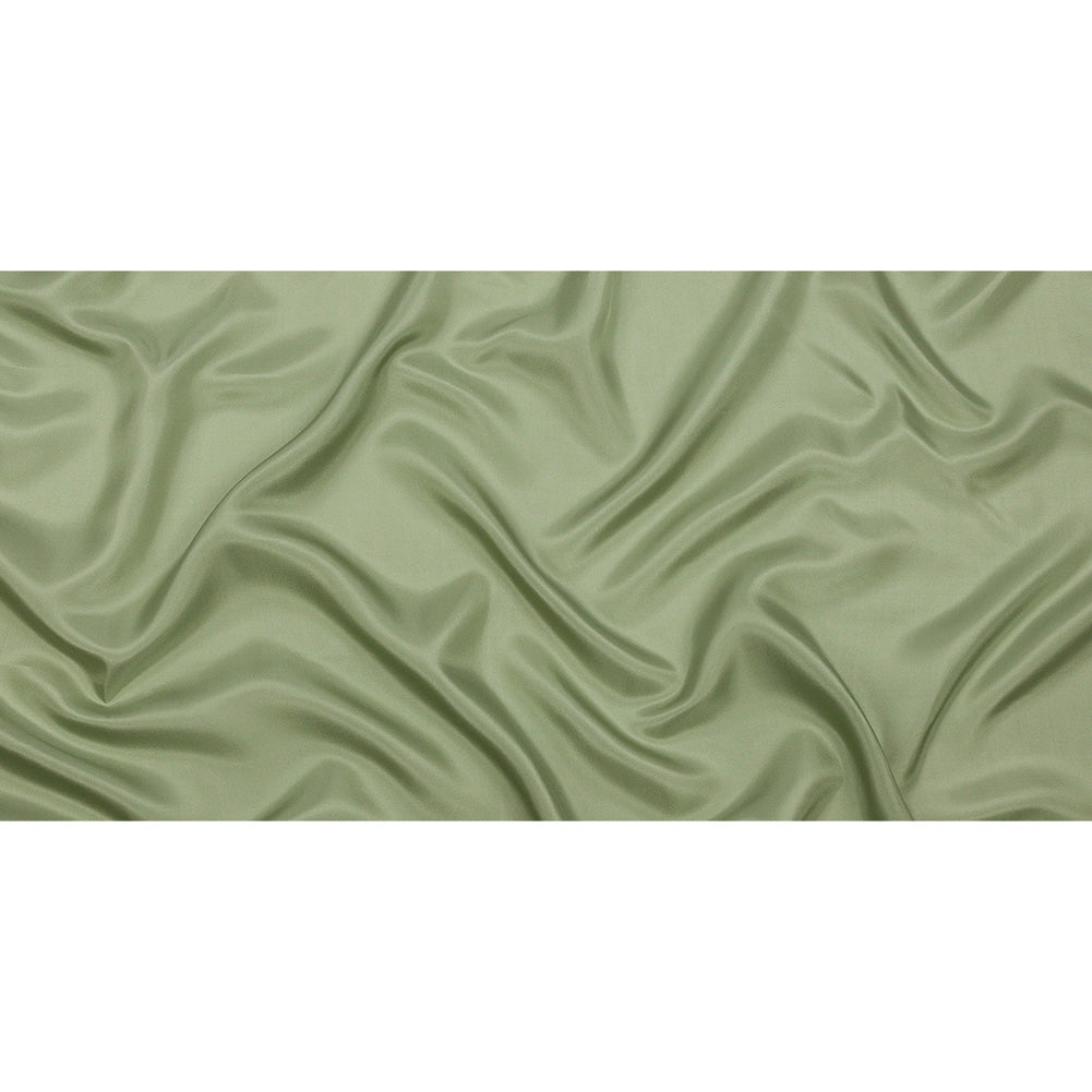 China Silk/Silk Habotai - Oil Green - Premium Collection Drape China Silk/Silk Habotai - Oil Green - Premium Collection Drape