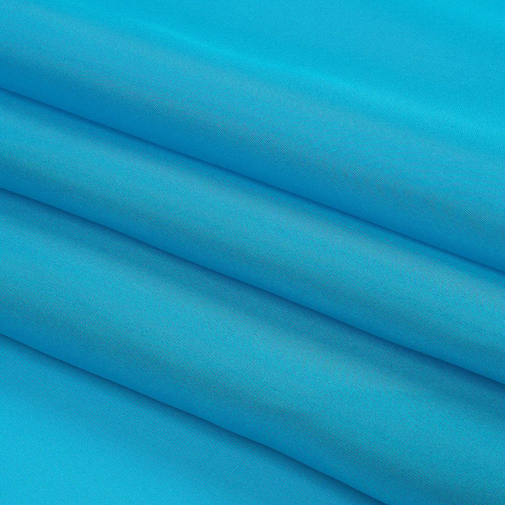 China Silk/Silk Habotai - Horizon Blue - Premium Collection - Folded China Silk/Silk Habotai - Horizon Blue - Premium Collection - Folded