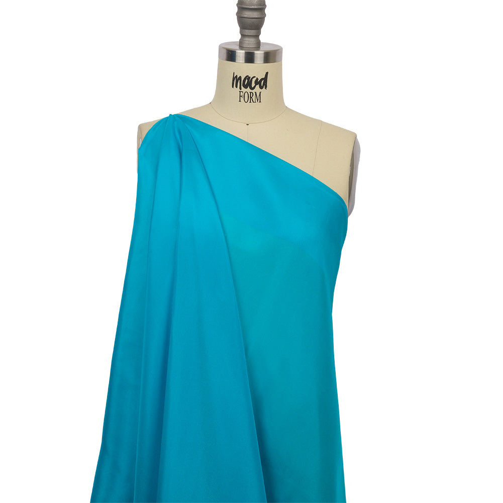 China Silk/Silk Habotai - Horizon Blue - Premium Collection - Drape China Silk/Silk Habotai - Horizon Blue - Premium Collection - Drape