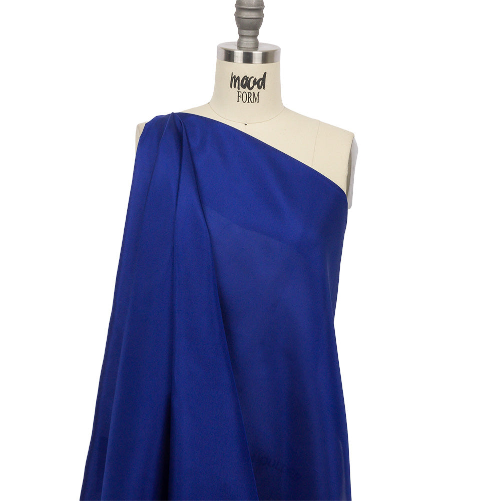 China Silk/Silk Habotai - Mazarine Blue - Premium Collection - Drape China Silk/Silk Habotai - Mazarine Blue - Premium Collection - Drape