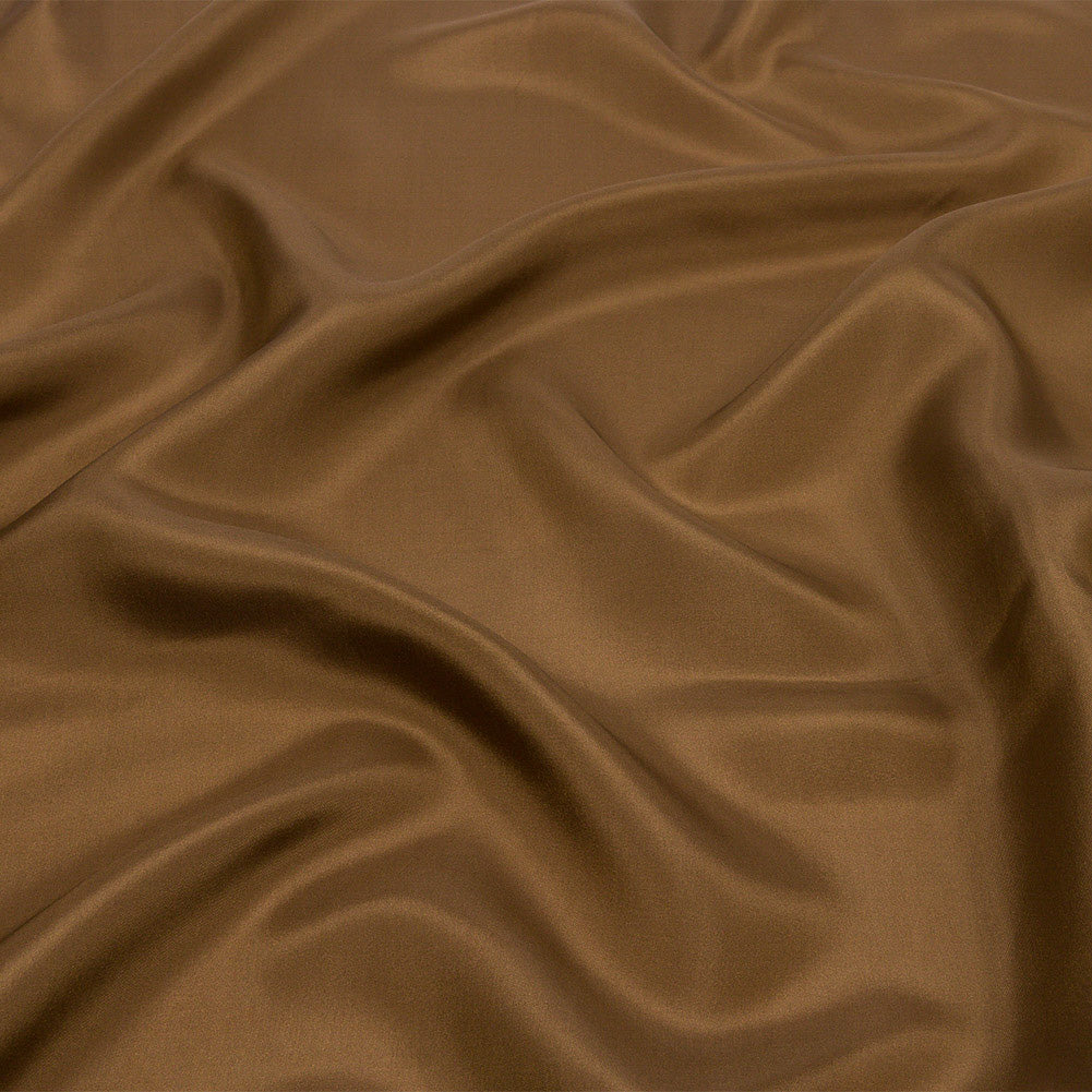 China Silk/Silk Habotai - Dark Olive - Premium Collection China Silk/Silk Habotai - Dark Olive - Premium Collection