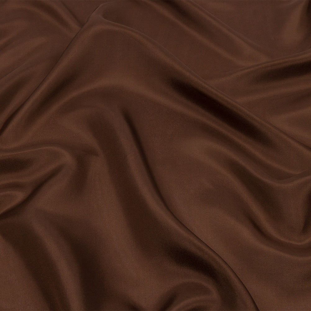 China Silk/Silk Habotai - Chocolate - Premium Collection China Silk/Silk Habotai - Chocolate - Premium Collection