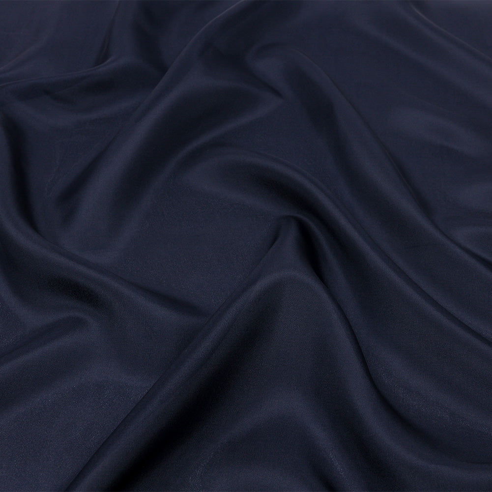 China Silk/Silk Habotai - Navy - Premium Collection China Silk/Silk Habotai - Navy - Premium Collection