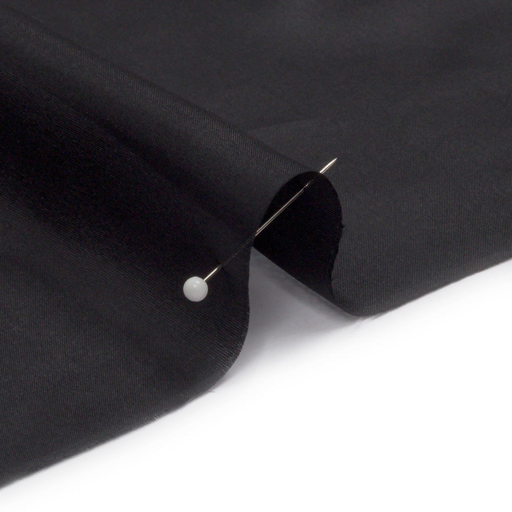 China Silk/Silk Habotai - Black - Premium Collection - Detail China Silk/Silk Habotai - Black - Premium Collection - Detail