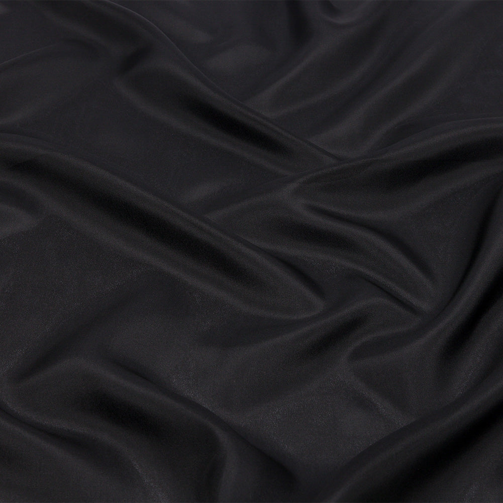 China Silk/Silk Habotai - Black - Premium Collection China Silk/Silk Habotai - Black - Premium Collection