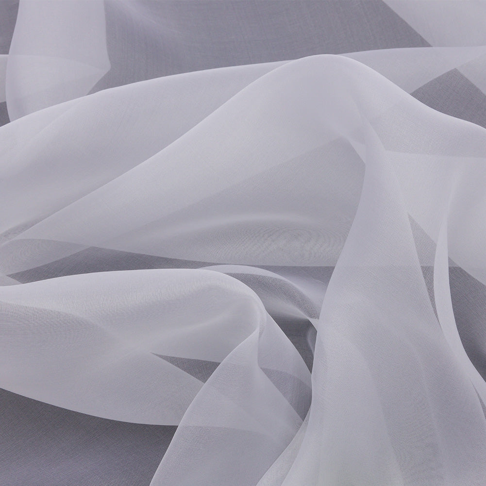 Silk Organza 44" - Bright White - Premium Collection Silk Organza 44" - Bright White - Premium Collection