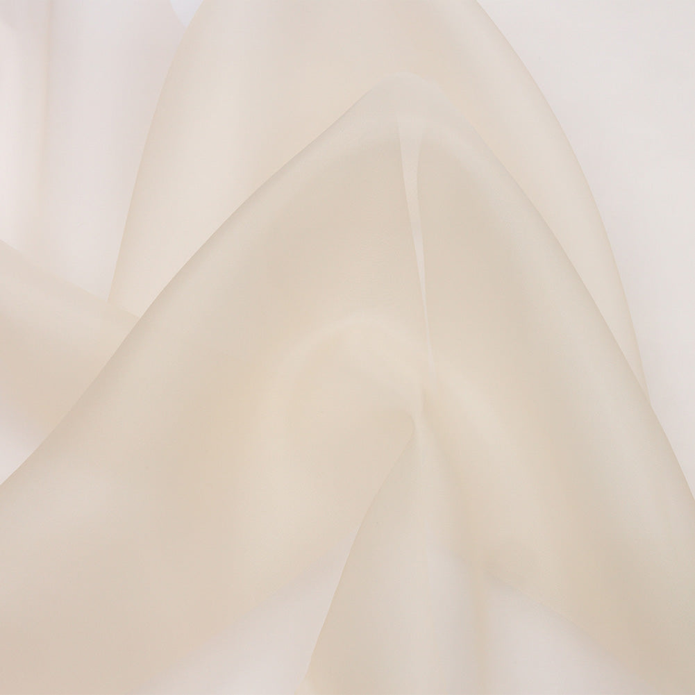 Silk Organza 44" - Cream Pink - Premium Collection Silk Organza 44" - Cream Pink - Premium Collection