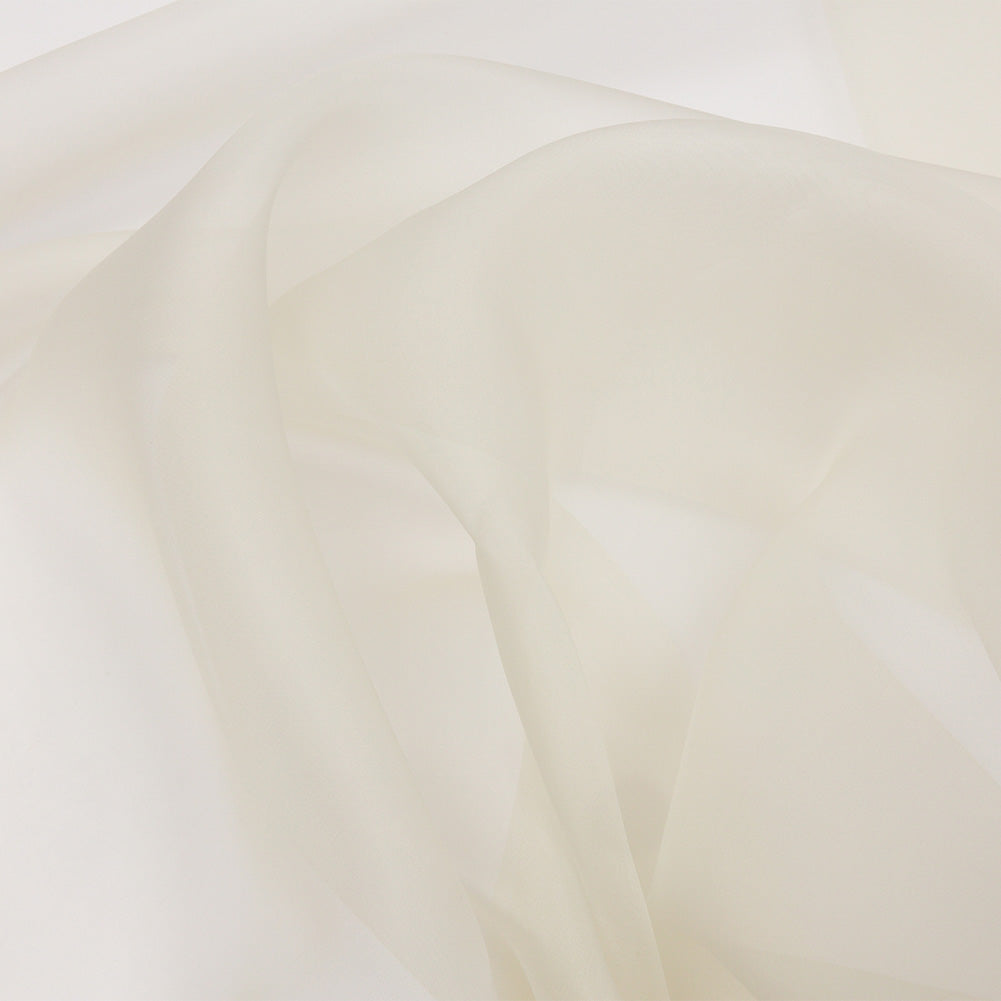 Silk Organza 44" - Ivory - Premium Collection Silk Organza 44" - Ivory - Premium Collection