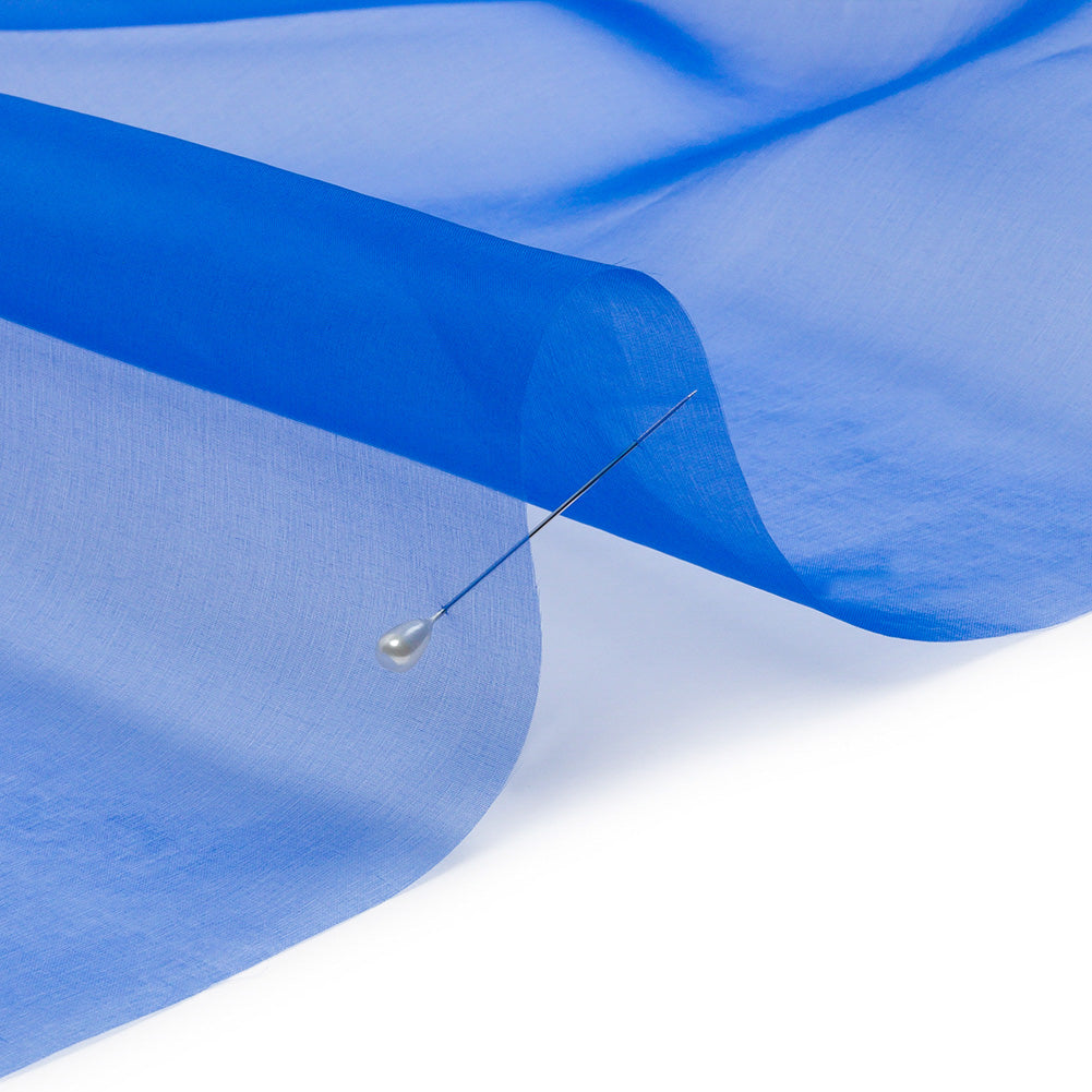 Silk Organza 44" - Princess Blue - Premium Collection - Detail Silk Organza 44" - Princess Blue - Premium Collection - Detail