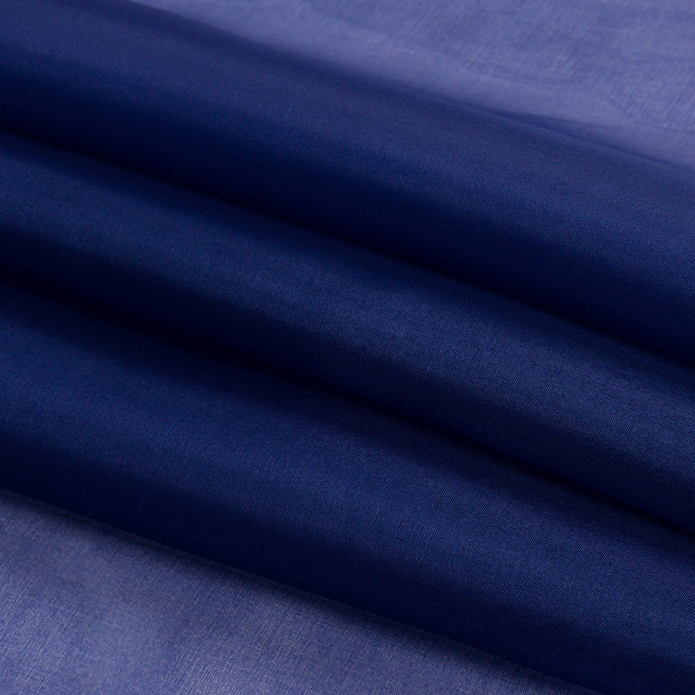 Silk Organza 44" - Estate Blue - Premium Collection - Folded Silk Organza 44" - Estate Blue - Premium Collection - Folded
