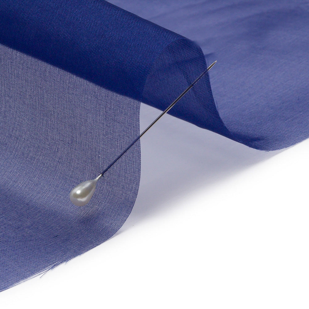 Silk Organza 44" - Estate Blue - Premium Collection - Detail Silk Organza 44" - Estate Blue - Premium Collection - Detail