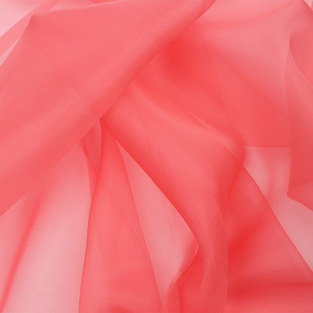 Silk Organza 44" - Salmon - Premium Collection Silk Organza 44" - Salmon - Premium Collection