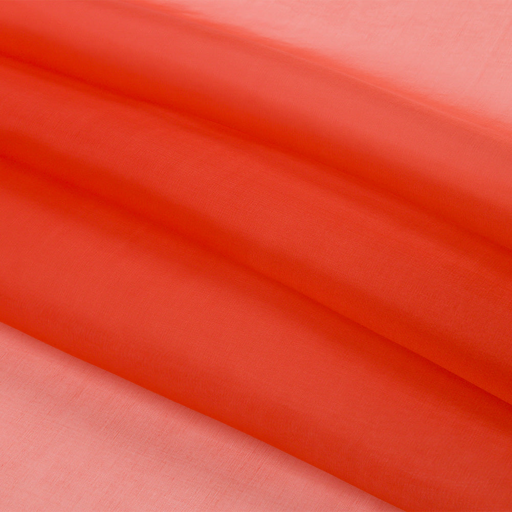 Silk Organza 44" - Mandarin - Premium Collection - Folded Silk Organza 44" - Mandarin - Premium Collection - Folded