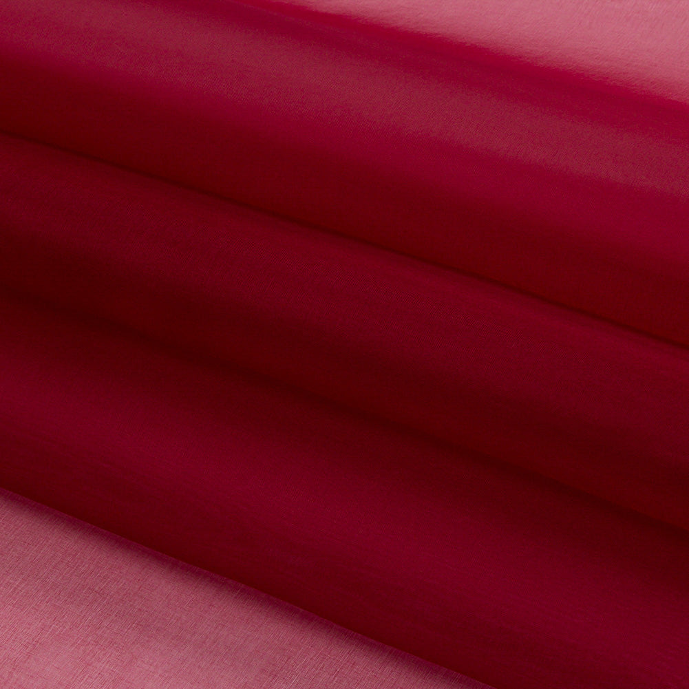 Silk Organza 44" - Chili Pepper - Premium Collection - Folded Silk Organza 44" - Chili Pepper - Premium Collection - Folded