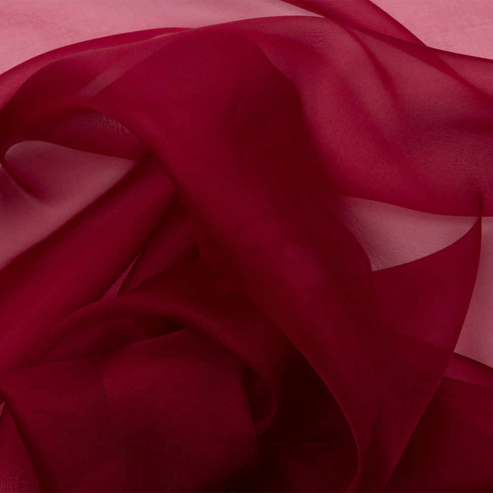 Silk Organza 44" - Chili Pepper - Premium Collection Silk Organza 44" - Chili Pepper - Premium Collection