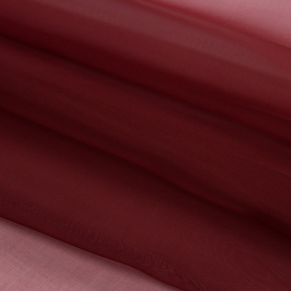Silk Organza 44" - Port - Premium Collection - Folded Silk Organza 44" - Port - Premium Collection - Folded