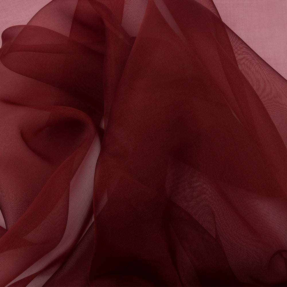 Silk Organza 44" - Port - Premium Collection Silk Organza 44" - Port - Premium Collection