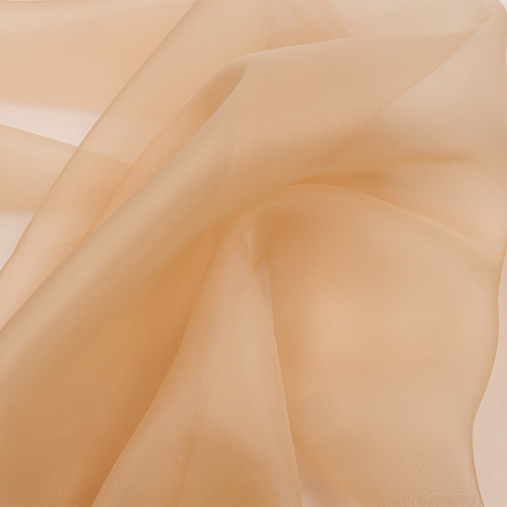 Silk Organza 44" - Toasted - Premium Collection Silk Organza 44" - Toasted - Premium Collection