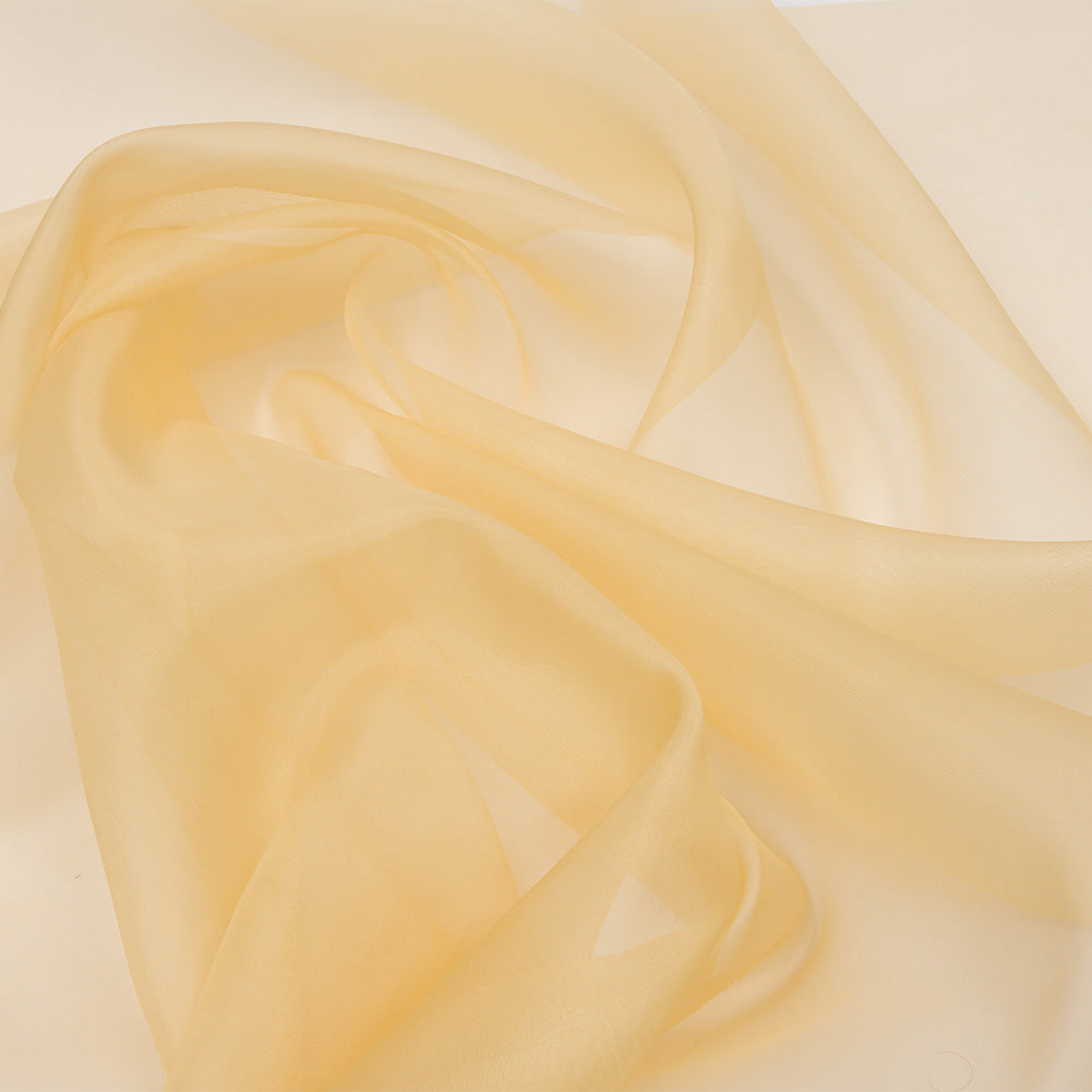 Silk Organza 44" - Gold - Premium Collection Silk Organza 44" - Gold - Premium Collection