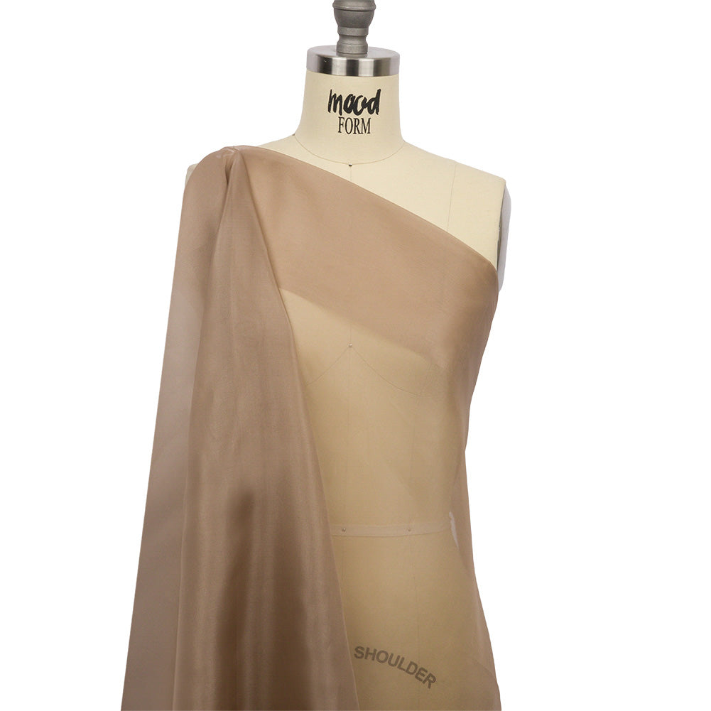 Silk Organza 44" - Fungi - Premium Collection - Drape Silk Organza 44" - Fungi - Premium Collection - Drape