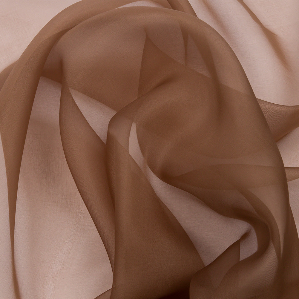 Silk Organza 44" - Cappuccino - Premium Collection Silk Organza 44" - Cappuccino - Premium Collection