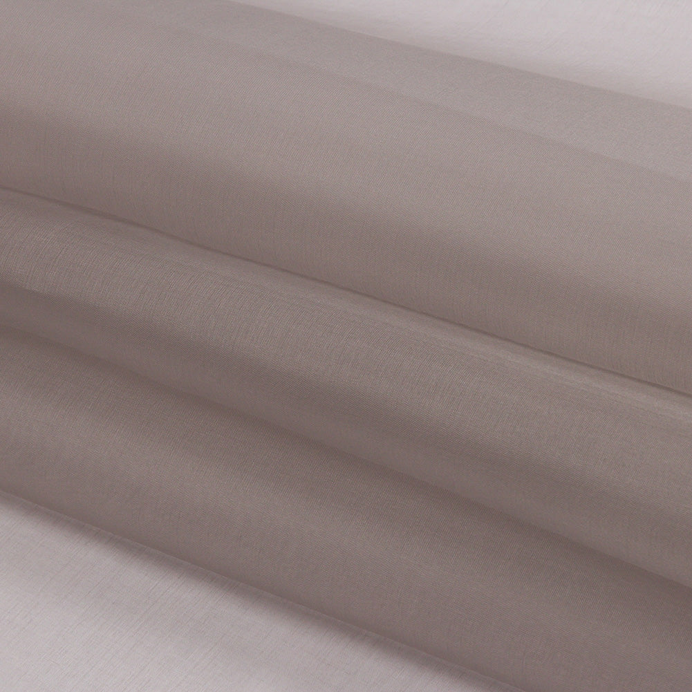 Silk Organza 44" - Silver - Premium Collection Folded Silk Organza 44" - Silver - Premium Collection Folded