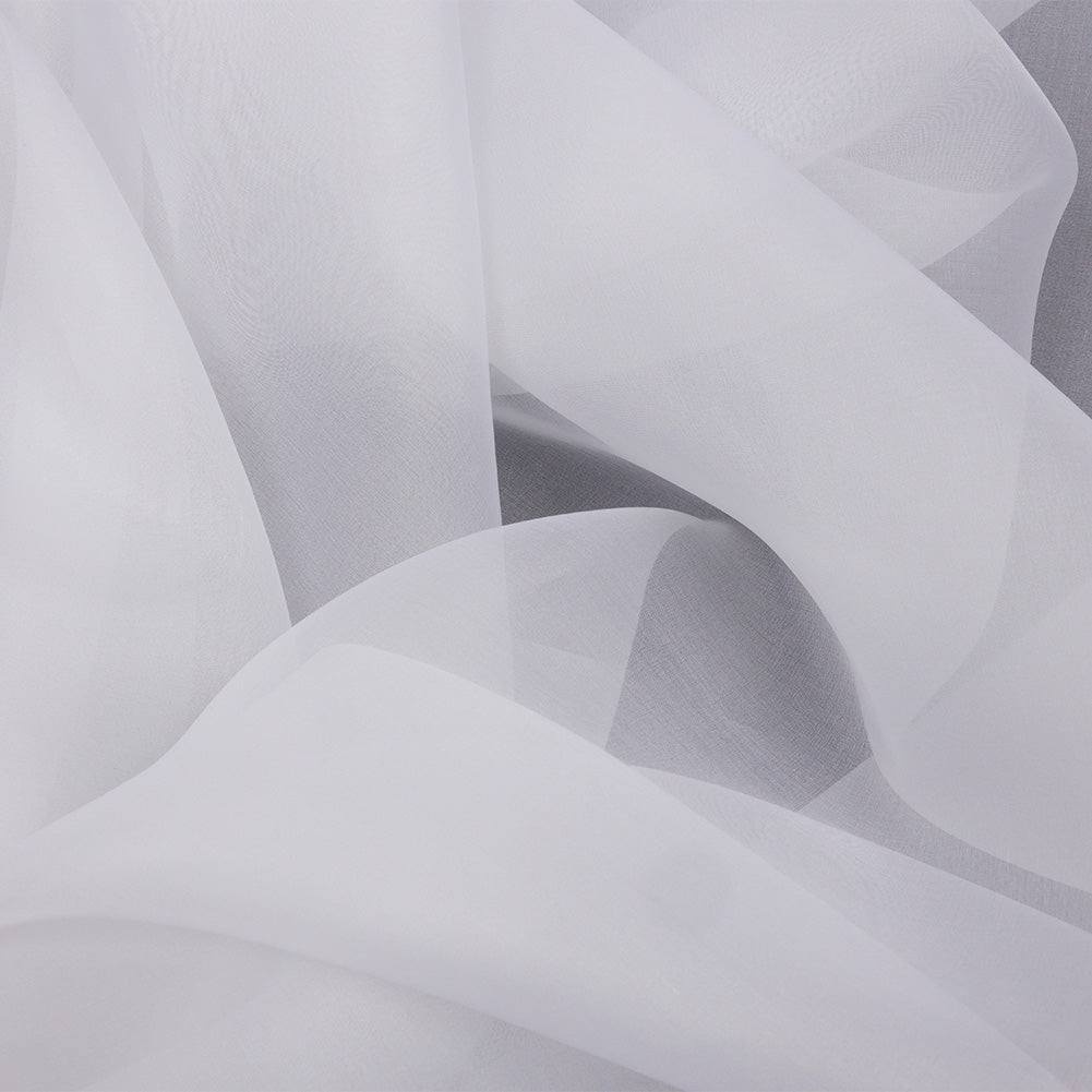 Silk Organza 54" - Bright White - Premium Collection Silk Organza 54" - Bright White - Premium Collection