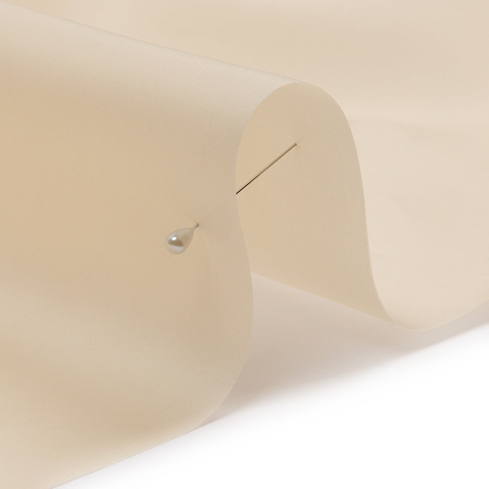 Silk Satin-Face Organza 54" - Tapioca - Premium Collection - Detail Silk Satin-Face Organza 54" - Tapioca - Premium Collection - Detail