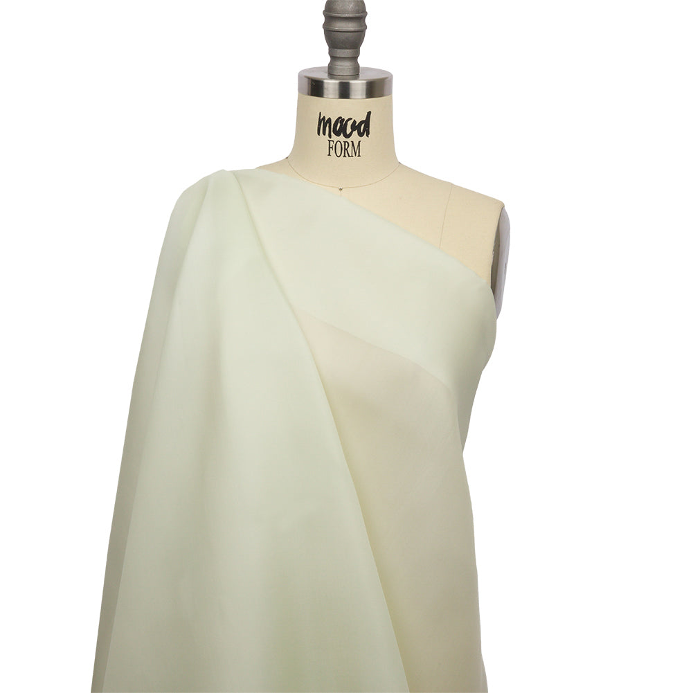 Silk Satin-Face Organza 54" - Fairest Jade - Premium Collection - Drape Silk Satin-Face Organza 54" - Fairest Jade - Premium Collection - Drape