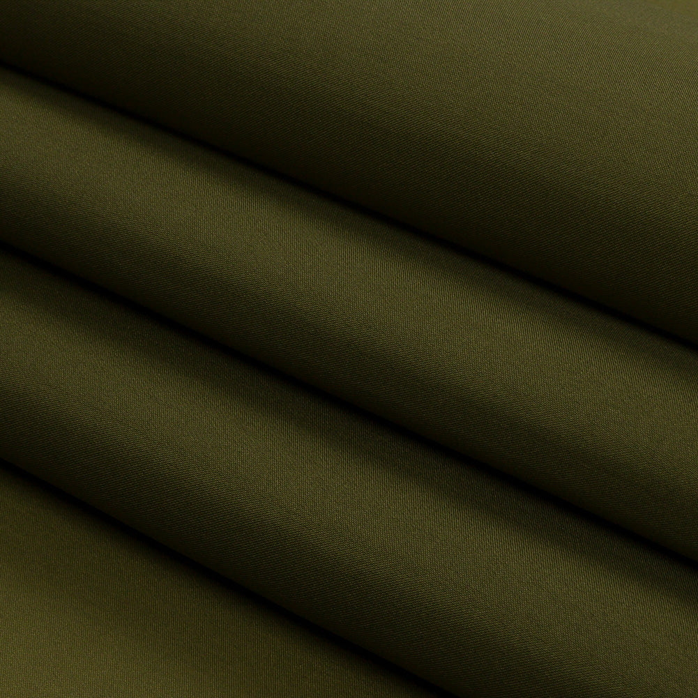 Silk Satin-Face Organza 54" - Olive Green - Premium Collection - Folded Silk Satin-Face Organza 54" - Olive Green - Premium Collection - Folded