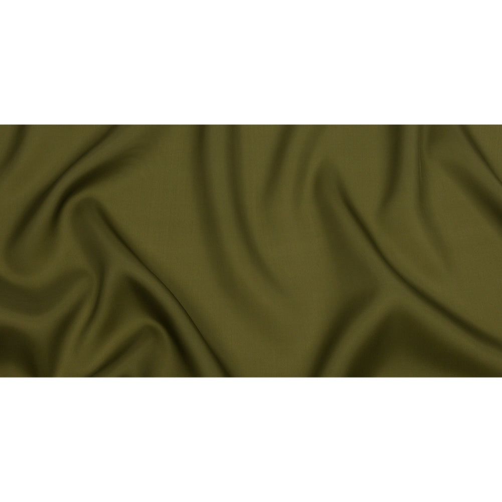 Silk Satin-Face Organza 54" - Olive Green - Premium Collection - Full Silk Satin-Face Organza 54" - Olive Green - Premium Collection - Full