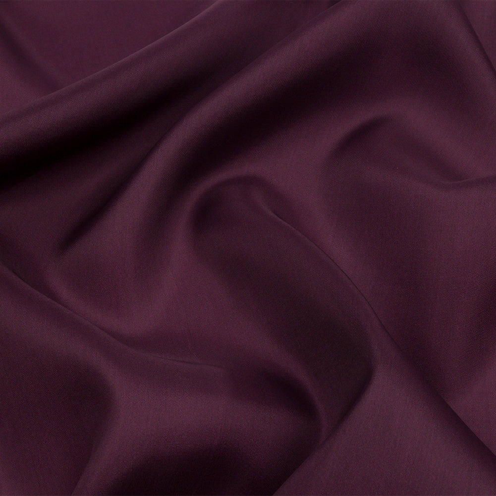 Silk Satin-Face Organza 54" - Eggplant - Premium Collection Silk Satin-Face Organza 54" - Eggplant - Premium Collection