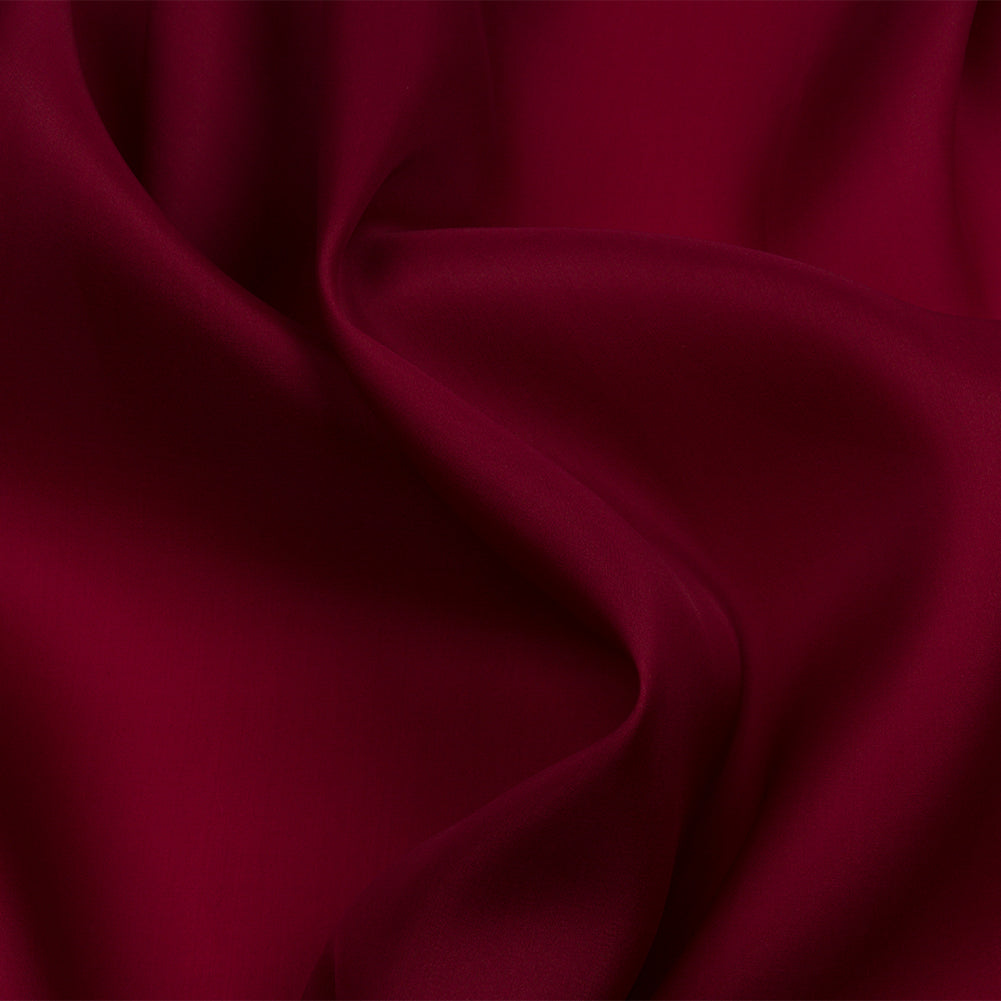 Silk Satin-Face Organza 54" - Maroon - Premium Collection Silk Satin-Face Organza 54" - Maroon - Premium Collection
