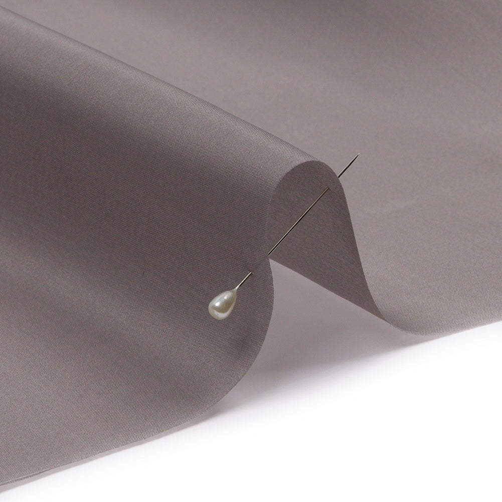 Silk Satin-Face Organza 54" - Dark Silver - Premium Collection - Detail Silk Satin-Face Organza 54" - Dark Silver - Premium Collection - Detail